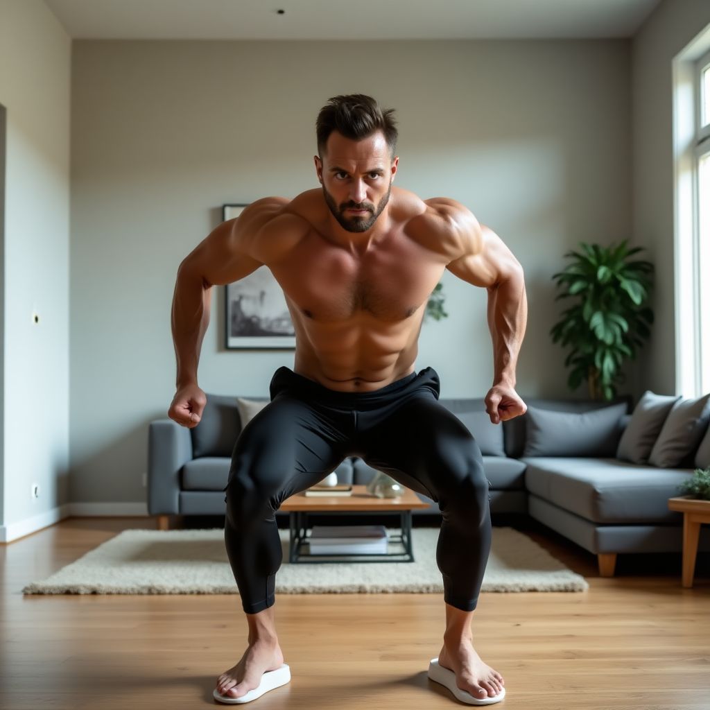 Trening HIIT w salonie